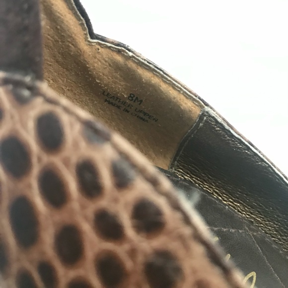 Sam Edelman brown leather heels pumps 8 - Picture 6 of 7